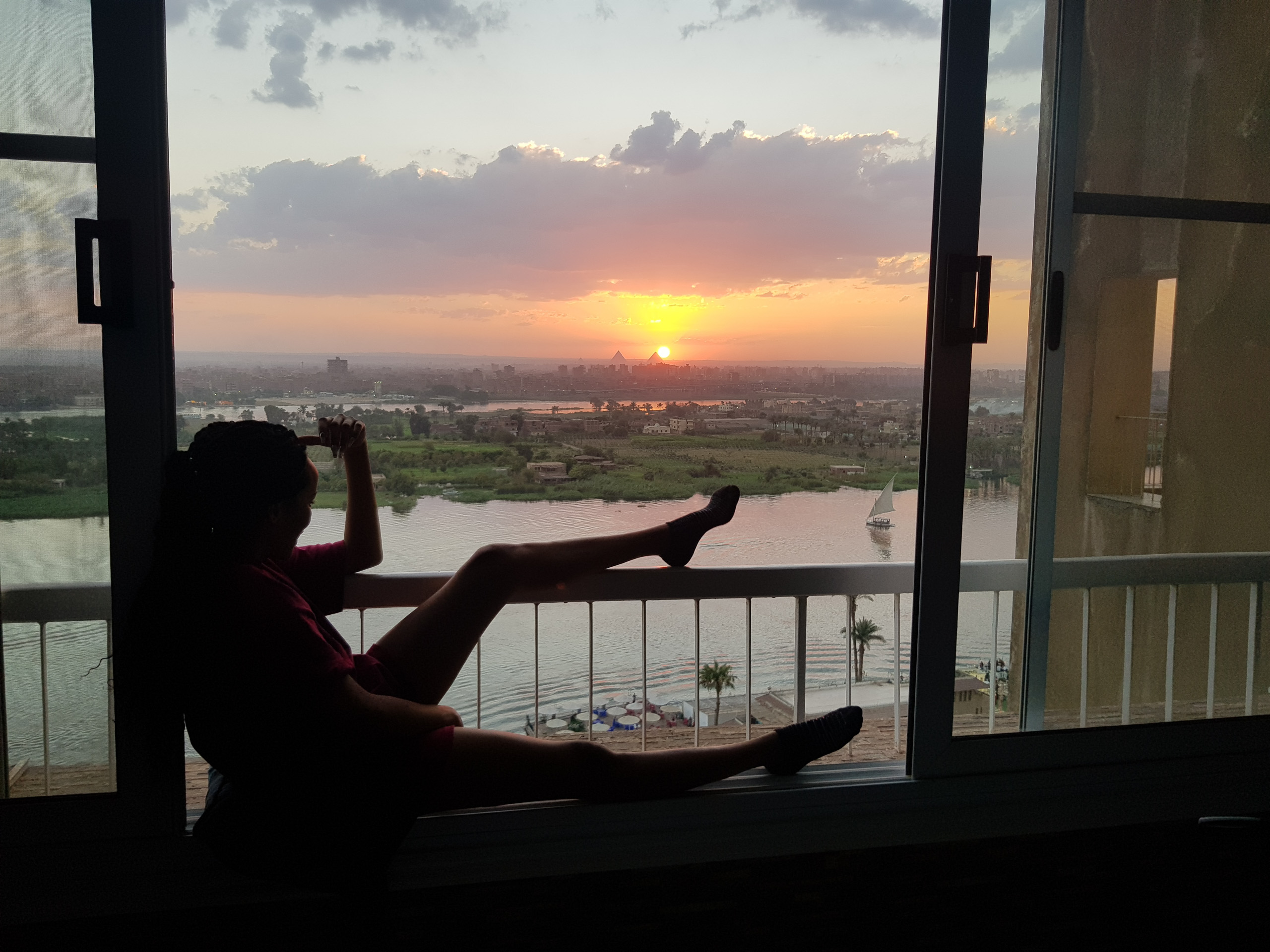 Scenic Nile River View